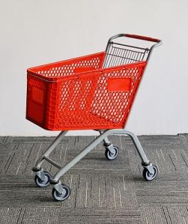 American Plastic Shopping Cart